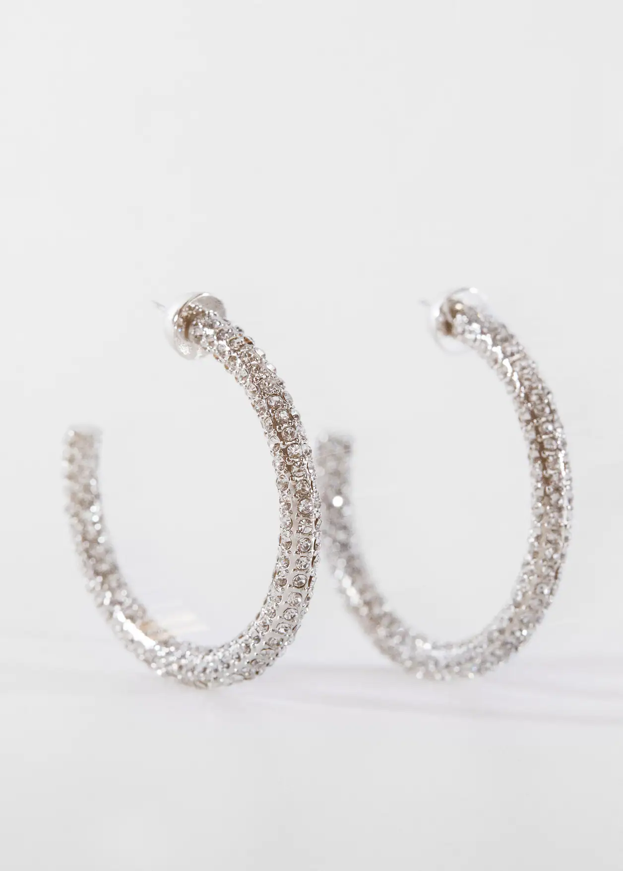 Mesh flower earrings - Image 3